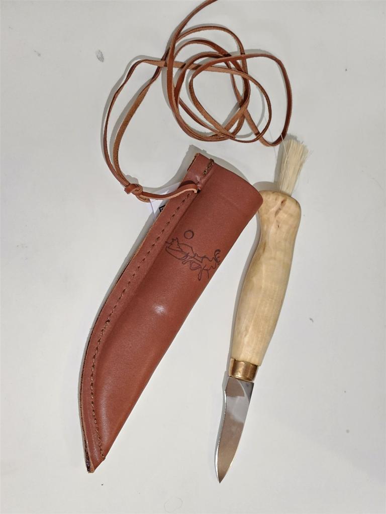 Pilzmesser-mit-Rentierleder-Scheide-und-Rentierlederband_1