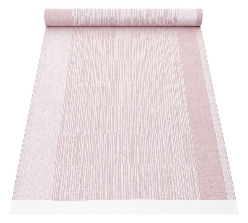 Lapuan Kankurit Viiva Tischläufer weiss-rosa