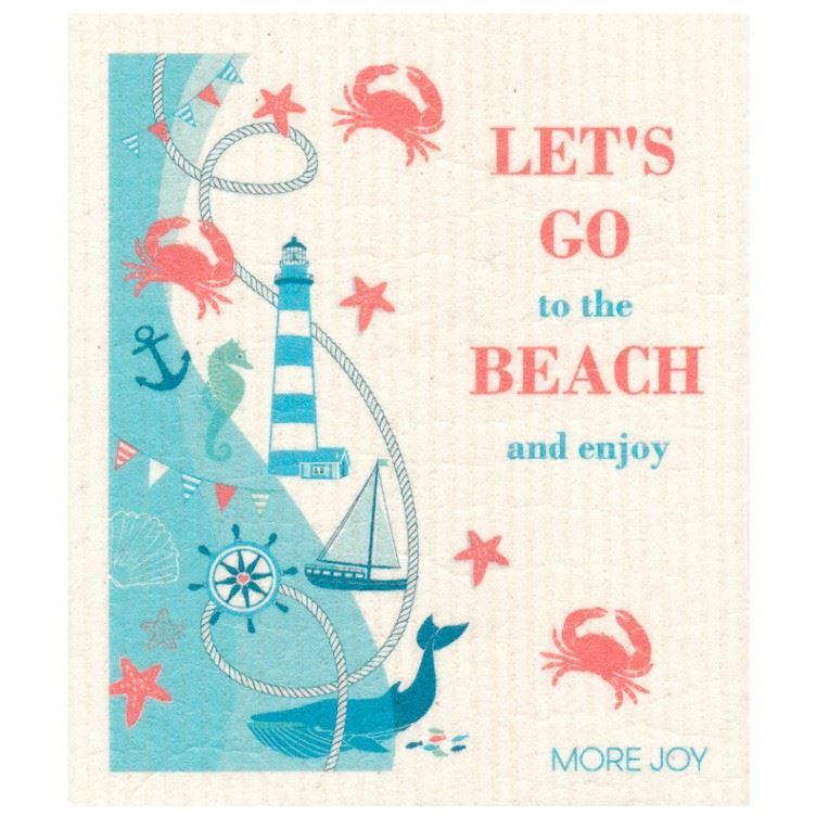 More_Joy_Schwammtuch_Let`s-go-to-the-beach