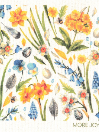 MoreJoy_Schwammtuch_Frühlingsblumen