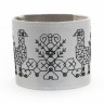 Kirjosilta-Armband-Reflektor-Käkönen-schwarz-8cm