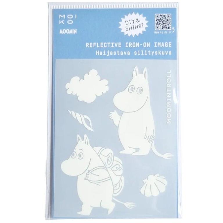 Moiko_reflektierendes_Mumin_Bügelbild_Mumintroll