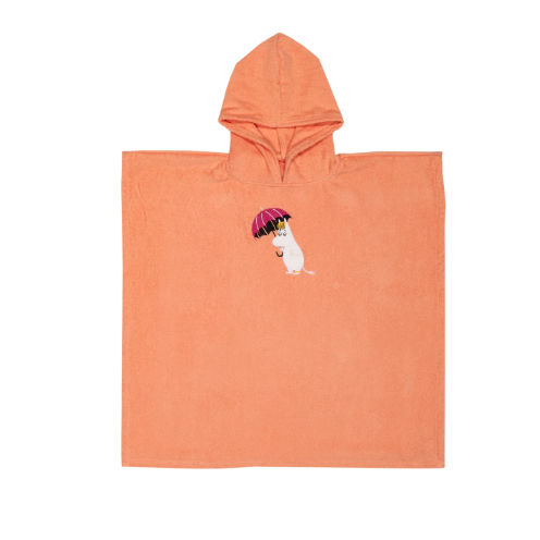 Arabia-Moomin-Kinder-Badeponcho-unter-dem-Regenschirm