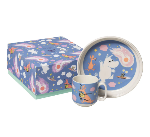 Moomin-Arabia-Kinder-Geschirr-Set-Weltraumabenteuer-2
