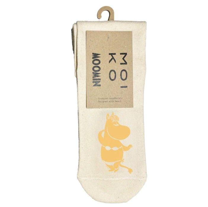 Moiko-Mumin-Socken-Snorkfräulein-ecru