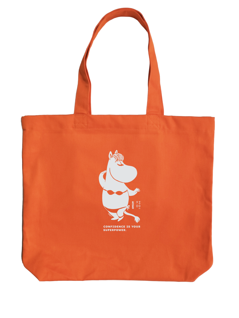 Moiko_reflektierende_Tasche_Snorkfräulein_orange
