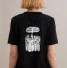 Moiko_x_Mumin_T-Shirt_Hattivatten_schwarz_hinten