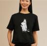 Moiko_x_Mumins-80_T-Shirt_Mumintroll_schwarz_Hello-there_2