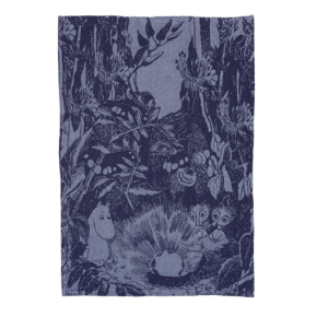 Arabia-Moomin-Küchentuch-mystischer-wald-blau