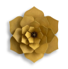 Lovi_Dekoration_Blume_honiggelb